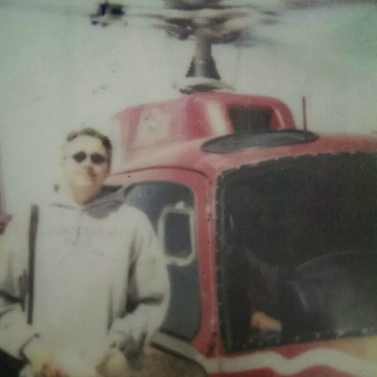 Christian Hänsel before his first flight with AirStar Helicopters at the Grand Canyon in 2004.